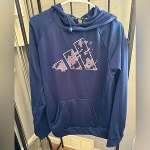 Women’s Navy Blue Adidas Hoodie!